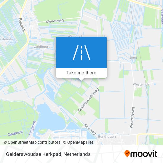 Gelderswoudse Kerkpad map