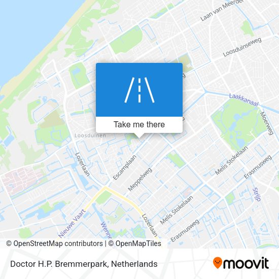 Doctor H.P. Bremmerpark map