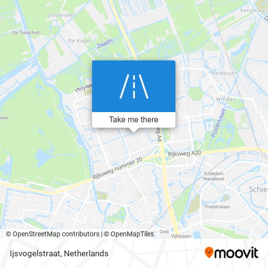 Ijsvogelstraat map