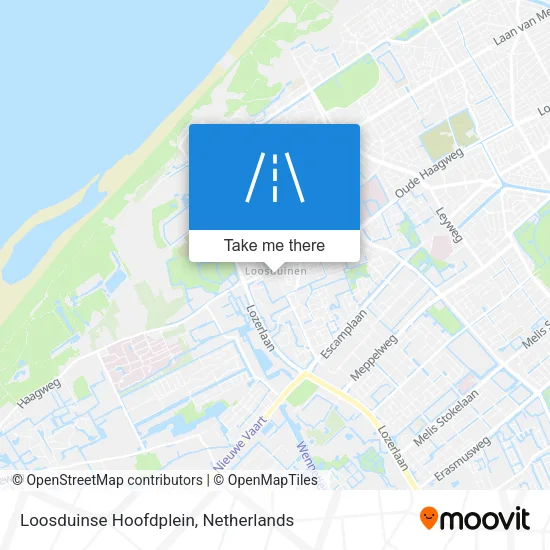 Loosduinse Hoofdplein map