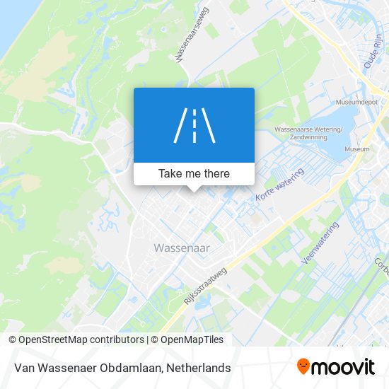 Van Wassenaer Obdamlaan Karte