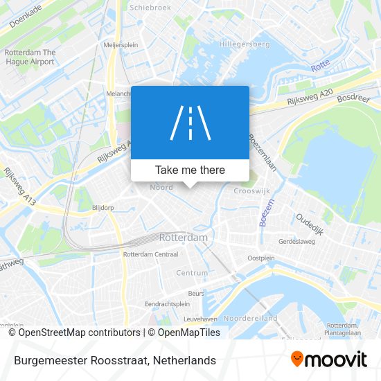 Burgemeester Roosstraat map