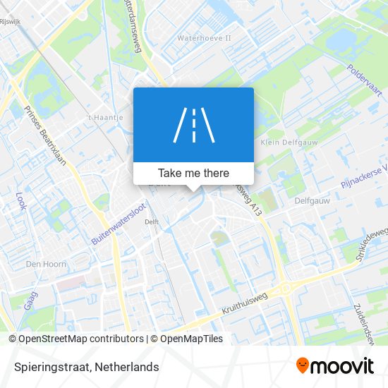 Spieringstraat map