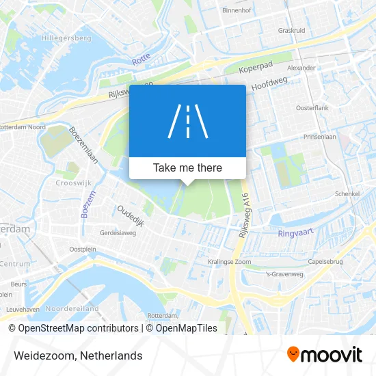 Weidezoom map
