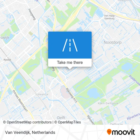 Van Veendijk map