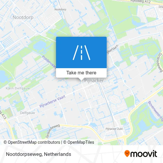 Nootdorpseweg map