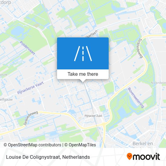 Louise De Colignystraat map