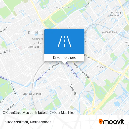 Middenstraat map