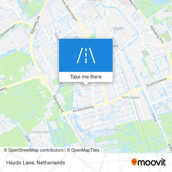Haydnlaan map