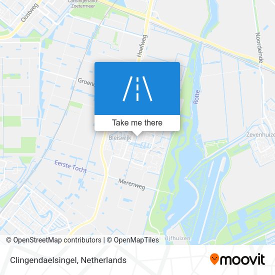 Clingendaelsingel map