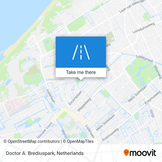 Doctor A. Brediuspark map