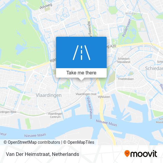 Van Der Heimstraat map