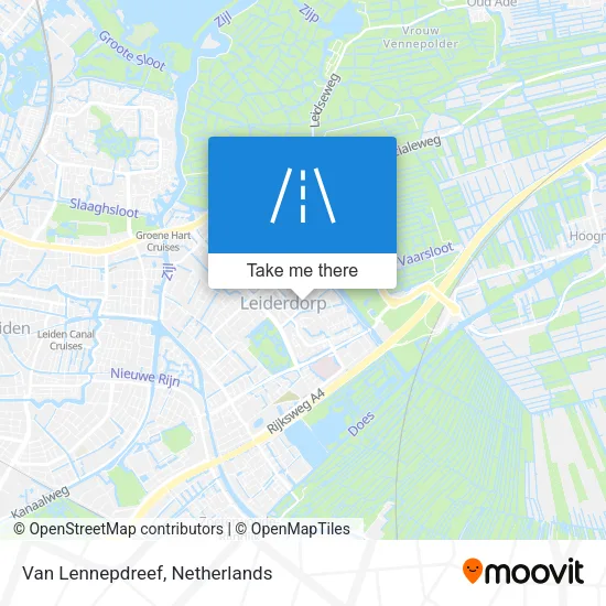 Van Lennepdreef map
