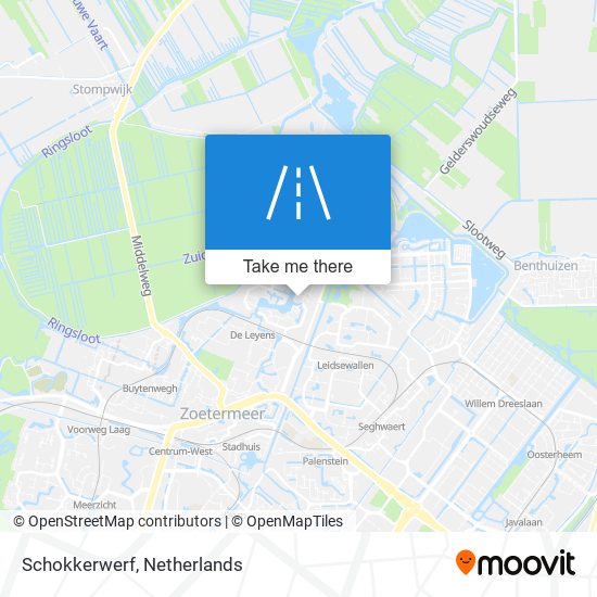 Schokkerwerf map