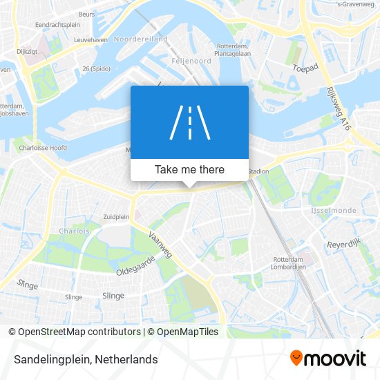 Sandelingplein map