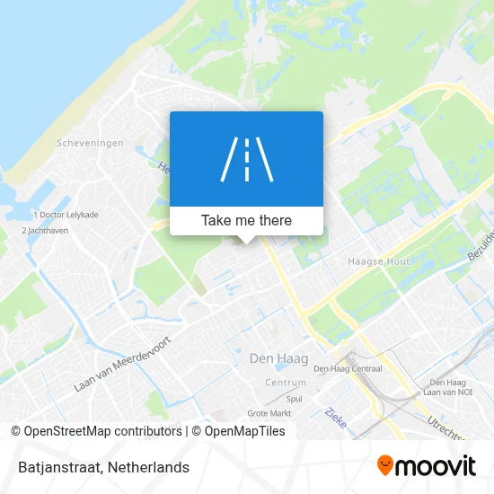 Batjanstraat map