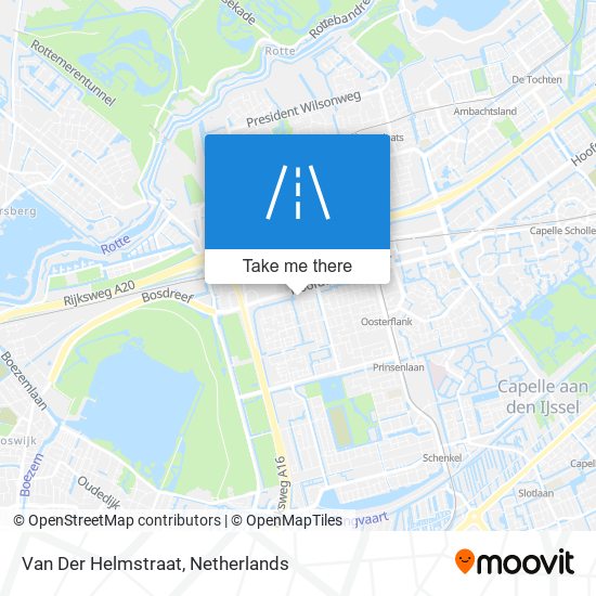 Van Der Helmstraat map