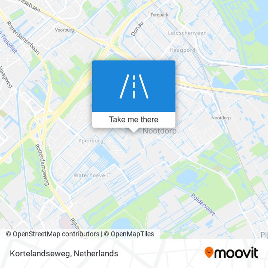 Kortelandseweg Karte