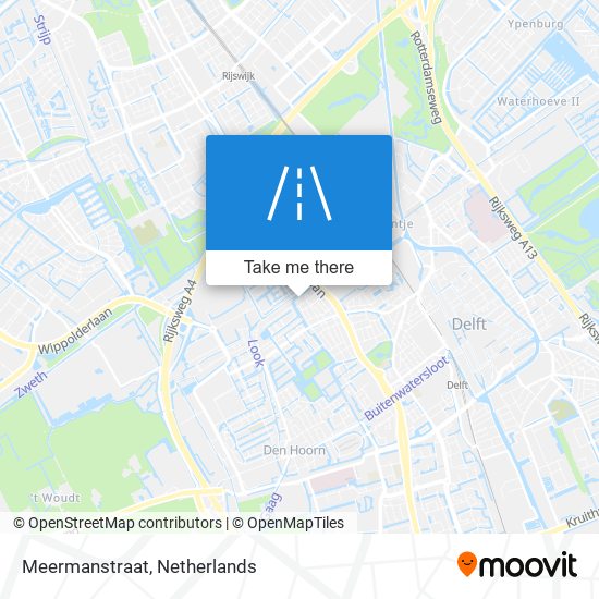 Meermanstraat map