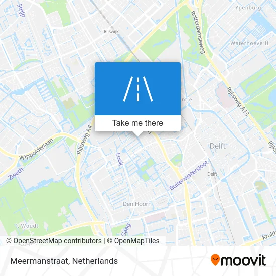Meermanstraat map