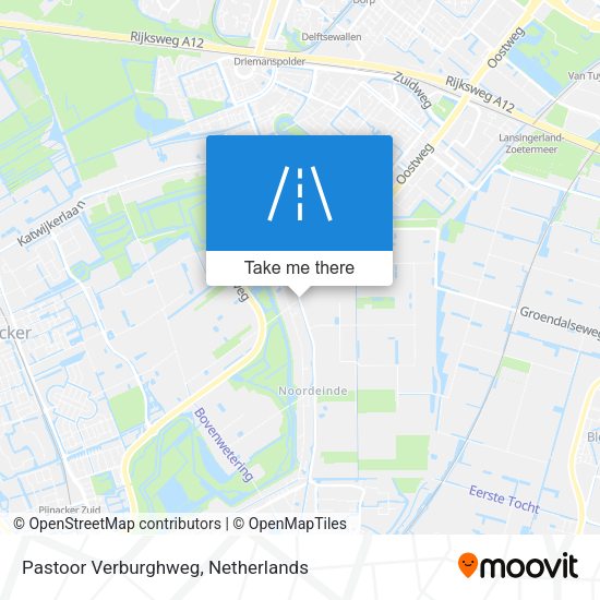 Pastoor Verburghweg map