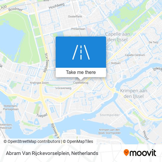 Abram Van Rijckevorselplein map