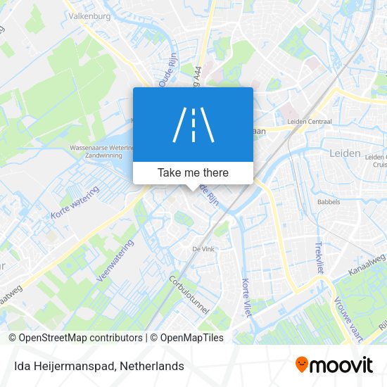 Ida Heijermanspad map