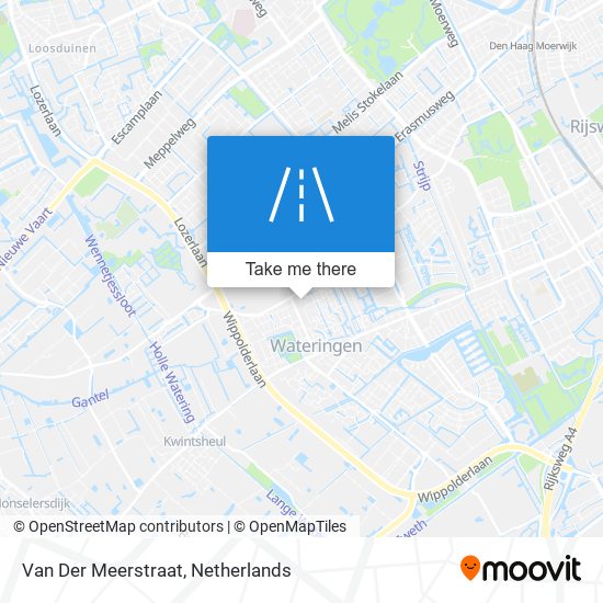 Van Der Meerstraat map