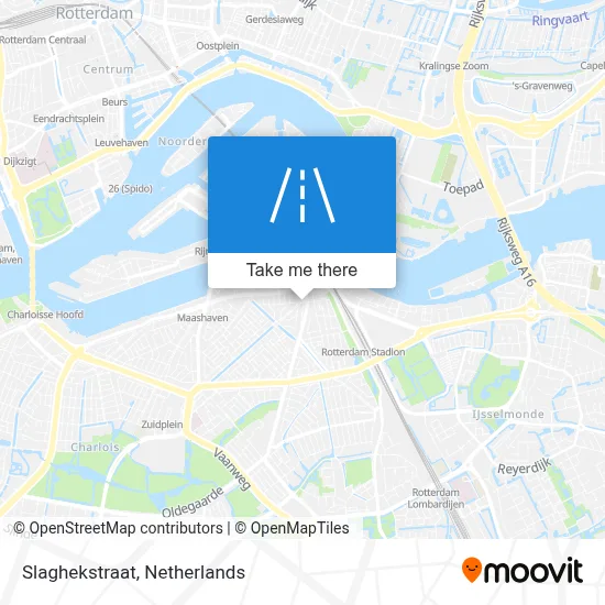 Slaghekstraat map