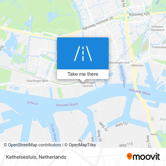 Kethelsesluis map