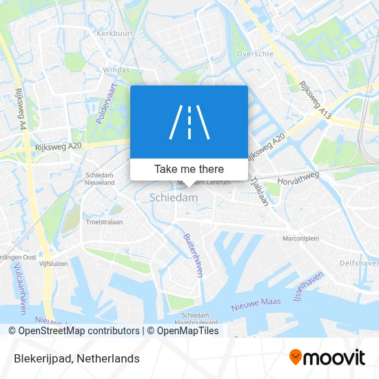 Blekerijpad map