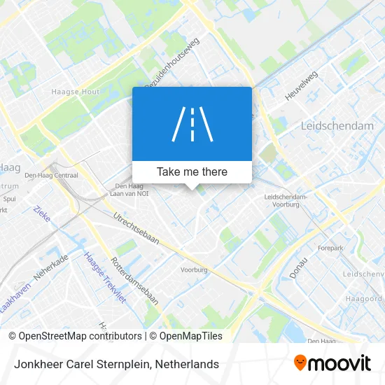 Jonkheer Carel Sternplein map