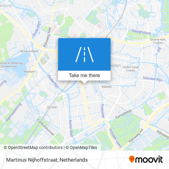 Martinus Nijhoffstraat Karte