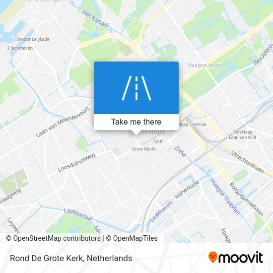 Rond De Grote Kerk map