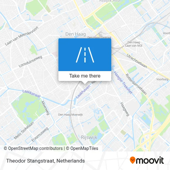 Theodor Stangstraat map