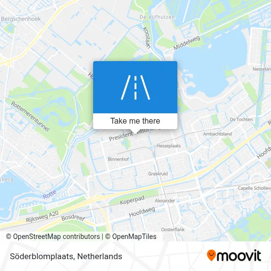 Söderblomplaats map