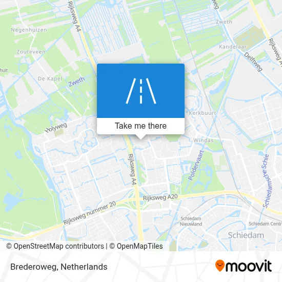 Brederoweg map