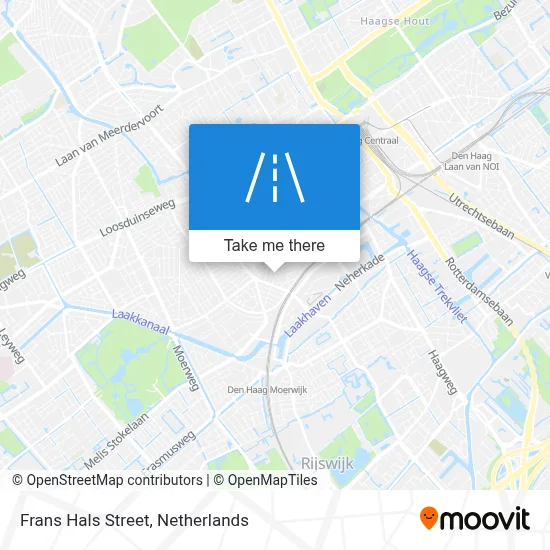 Frans Halsstraat map