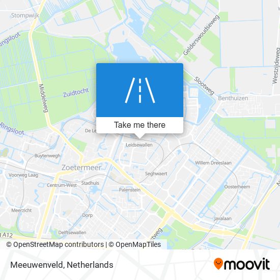 Meeuwenveld map