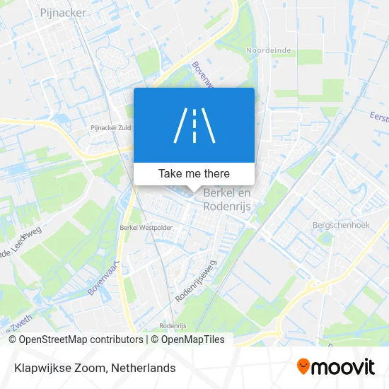 Klapwijkse Zoom map