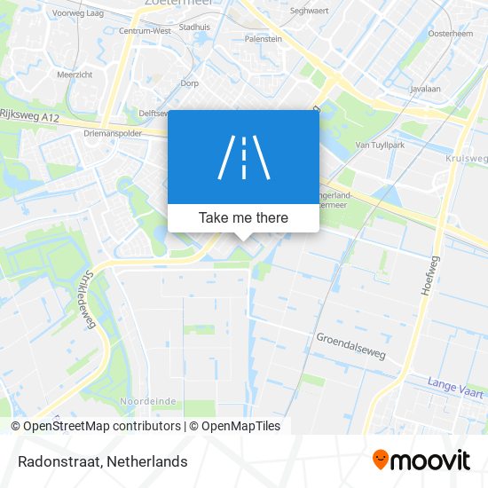 Radonstraat map