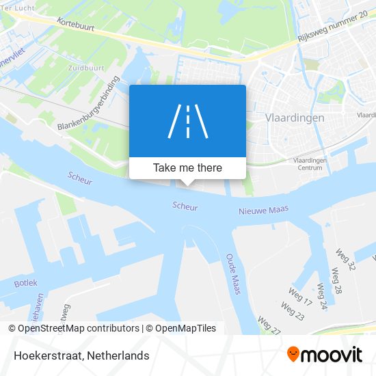 Hoekerstraat map