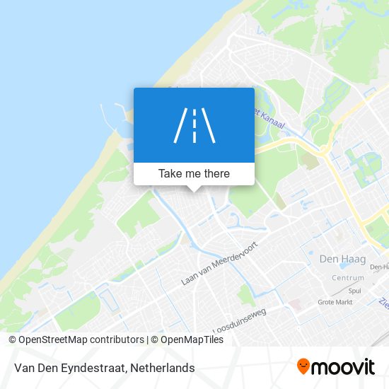 Van Den Eyndestraat Karte