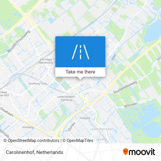 Carolinenhof map