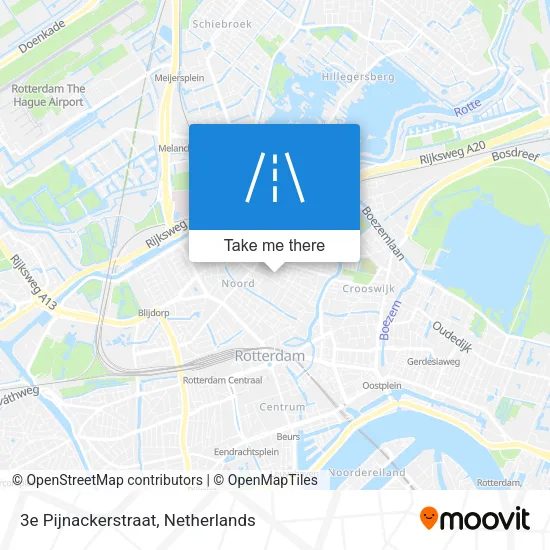 3e Pijnackerstraat Karte