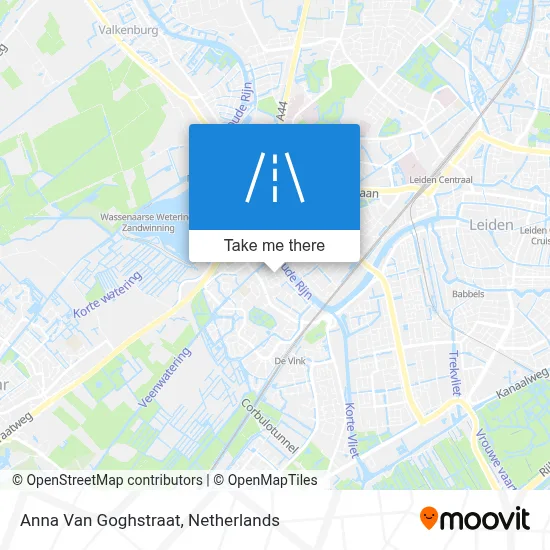 Anna Van Goghstraat map