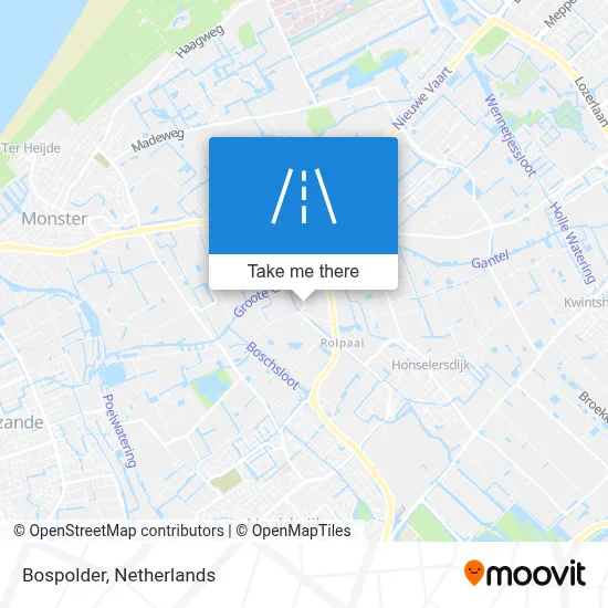 Bospolder map