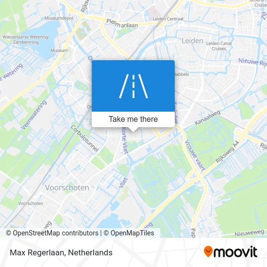 Max Regerlaan map