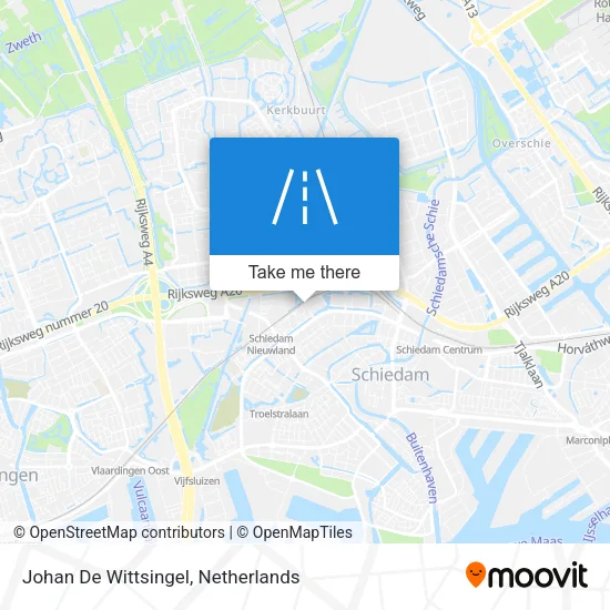 Johan De Wittsingel map