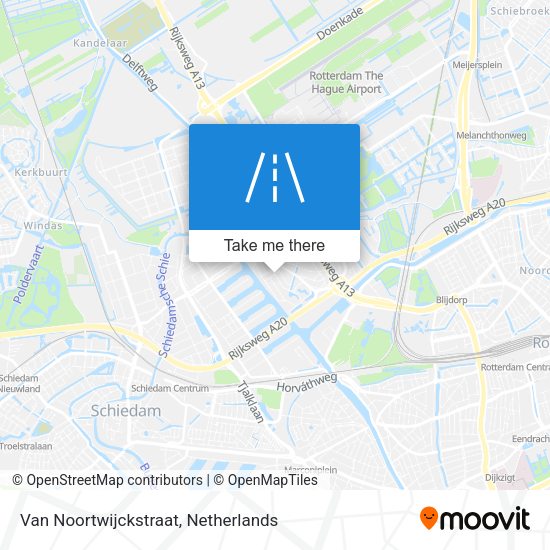 Van Noortwijckstraat map